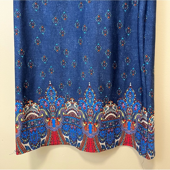 Karin Stevens Multi-Print Half Sleeve Dress - Picture 5 of 13